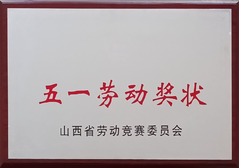 山西平遙華豐防爆電機(jī)有限公司榮譽(yù)證書(shū)”